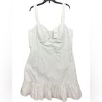 Lilly Pulitzer  $218 Rocko white eyelet romper dress 12 M L Photo 4