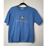 Vintage Fred Harvey Trading Co Women's Blue Death Valley Shirt Size Medium Photo 1