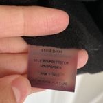 Sugar Lips Sugar & Lips velvet grommet black mini dress Photo 3