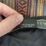 Vintage New Identity Blazer Jacket 2 Button Western Aztec Corduroy Women's 1X Black Photo 6