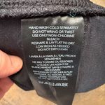 Maeve Anthropologie  black textured V-neck side-button crop top women's XS Photo 4