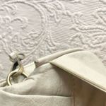 Anthropologie Cream Crossbody Double Sectioned Small Flap Closure Clutch Purse Photo 5