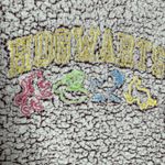 Harry Potter Hogwarts Wizarding World Fluffy Pajama Sleepwear Top Size Small Purple Photo 1