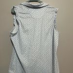 Gap Blue Floral Sleeveless Top Photo 3