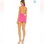 superdown  emma halter romper in hot pink NWT Photo 2