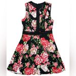Disney  princesss Floral Black red pink and green Dress Photo 1