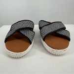 Bernie Mev Avon Woven Sandals in Pewter size 39/US 8 Silver Photo 3