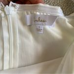 Lulus NWOT  Everlasting Desire White Mesh Pearl Off-the-Shoulder Maxi Dress Photo 9