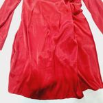 superdown Sophie Draped Mini Dress in Red Small Photo 9