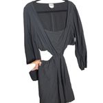 Arula NEW Black Open Back Cut Out Sides Mini Dress Their Size B Plus Size 18/20 Photo 1