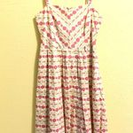 Liz Claiborne Floral Print Pink Dress 6 Photo 0