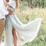 Baltic Born Satin Maxi Dress Photo 1