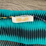 Diane Von Furstenberg ‎ Womens Multi-Color ANSON Chiffon Tunic Maxi Cover-Up S Photo 3