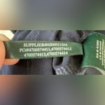 Ralph Lauren Lauren  Navy Blue Black Long Sleeve Dress Faux Leather Detail Size 8 Photo 6