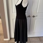 Calvin Klein Solid Knit/Woven Combination Midi Dress Photo 7