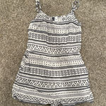 Divided  by H&M Aztec Print Romper | Size: 10 Photo 0