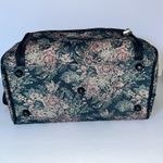 Vintage Floral Roses Skyway Retro Travel Carryon Luggage Bag Handles‎ Canvas Photo 7