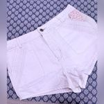 Free People  Sweet Surrender High-Waist Optic White Denim Shorts, NWT! Photo 2