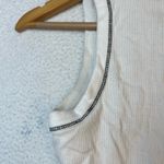 Anthropologie white tank top Photo 8