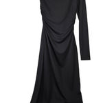 J.Crew One-shoulder dress in jersey crepe Black S NWT Photo 0