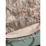 Lulus  Making Magic Blush Pink Fringe Lace-Up Mini Dress, size XS Photo 15