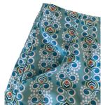 ISIS brand skort blue white orange print, size 4 women's euc Photo 6