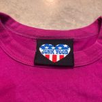 Junk food women’s vintage style mtv t shirt size: small Purple Photo 1