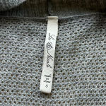 Leo & Nicole  Gray Open Front Long Sleeve Cardigan Sweater - S - EUC Photo 1