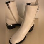 Vince Camuto COPY - women Ivory leather Kourtly boots US 7.5 Euro 38 Photo 2