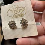 Park Lane Jewels By Gold Tone / Rhinestone Clip On Non Pierced Earrings NWT Photo 0