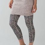 Lululemon Awny/Dotty Wunder Under Pant SE Dance Sz 4 Photo 0