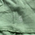 Aerie  Matcha‎ Green Flare Leg Cotton Low Rise Y2K Retro Yoga Pilates Pants Large Photo 2