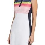 Callaway NWT! Abstract Gradient Print Color Block Golf Dress - Size Large Photo 0