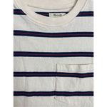 Madewell Tomboy pocket tee dress striped xs Photo 4