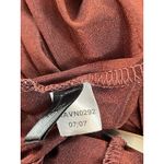 The Limited  XS Brown Lace Trim Tank Top Spaghetti Strap Stretch Sequins Y2K 90s Photo 5