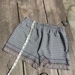 Skies Are Blue Skies Are Blue Womens Shorts Size XS Print Tribal Crosses Extra Small NEW Photo 8