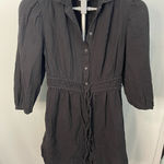 Gap ‎ Black Women's gauze shirt dress size XS Photo 0