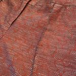 Worth New York Brielle Pants Women’s Magenta Leaf Jacquard Dress Trousers Sz 4 Brown Photo 2