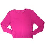 Free Assembly Size Large Hot Pink Long Sleeve Top Modern Street Stylecore Stretc Photo 8