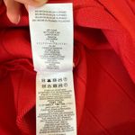 Herve Leger Hervé Léger Off Shoulder Tomato Red Bandage Dress $990 XL Photo 9