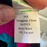 Lilly Pulitzer  Sweater Dress Isabella Knit  Colorblock Navy Pink Teal Women Sz M Photo 7