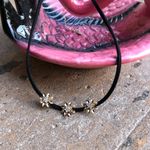 LC Lauren Conrad Lauren Conrad Gold Flower Choker Photo 1