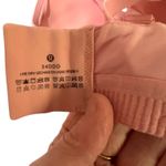 Lululemon  Energy Bra High Support Dew Pink Crossback Sports Bra 34DDD Gym Run Photo 3