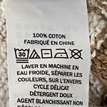 L.L.Bean  100% Slub Cotton hooded sweater in brown/tan/white stripes. Large. EUC Photo 13