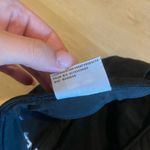 Athleta  x Big Black and White cotton embroidered baseball cap OS Photo 3