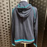 Nike  Full Zip Hoodie Womens Sz XL Navy Athletic Cotton Blend Athleisure Casual Photo 1