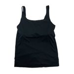 Alrism Tank Top Small‎ Black Padded Layering Activewear Minimal Basic Photo 2