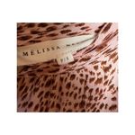 Melissa Nepton Kamilia Mini Dress in Animal Blush Sz. S Pink Photo 6