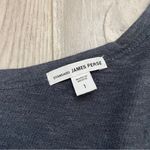 James Perse V Neck Long Sleeve Pullover Sweater Blue Gray (Small) Photo 1