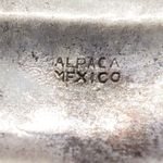 Alpaca Mexico Silver, Green, & Mother of Pearl Checkered Bracelet Green Photo 5